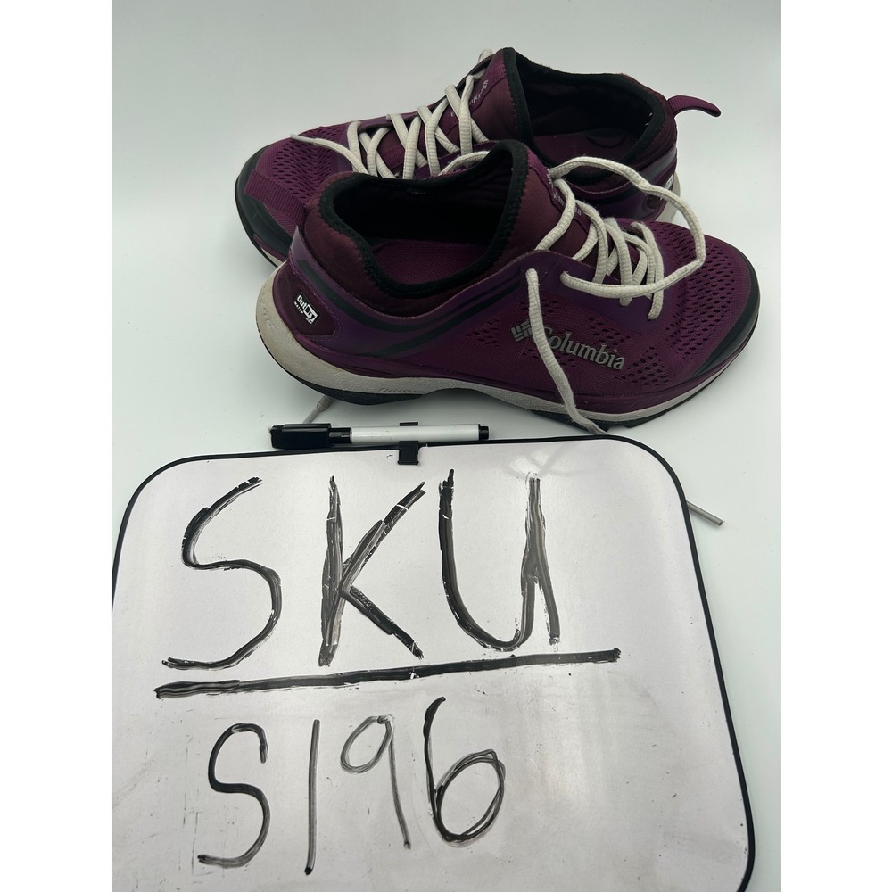 Columbia OutDry FluidFrame Purple Waterproof Trail Running Shoes Womens 7.5 - Picture 7 of 7